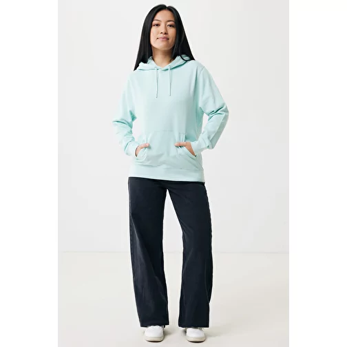 Sweat à capuche Iqoniq Rila Lightweight en coton recyclé, crushed mint, Image 5