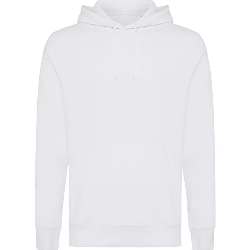 Sweat à capuche Iqoniq Rila Lightweight en coton recyclé, blanc recyclé, Image 1