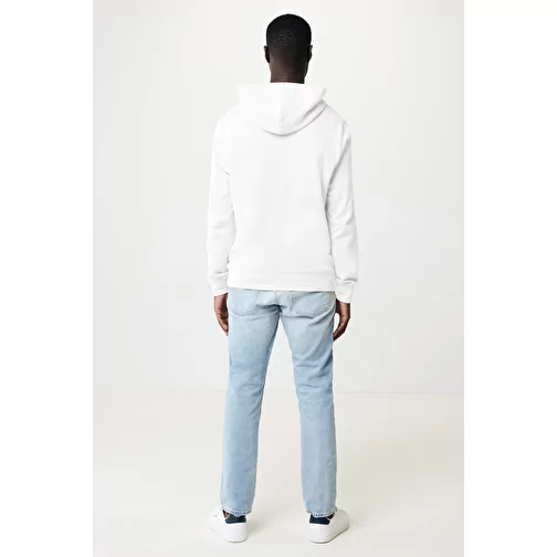 Sweat à capuche Iqoniq Rila Lightweight en coton recyclé, blanc recyclé, Image 6