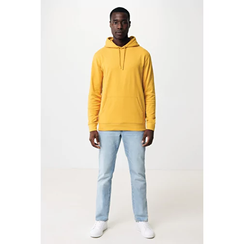 Sweat à capuche Iqoniq Jasper en coton recyclé, ochre yellow, Image 7