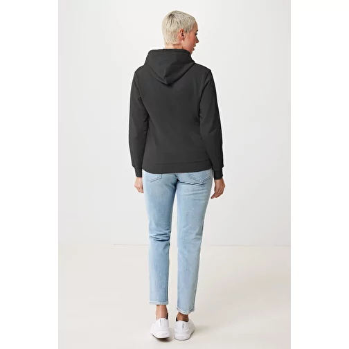 Sweat à capuche Iqoniq Jasper en coton recyclé, anthracite, Image 6