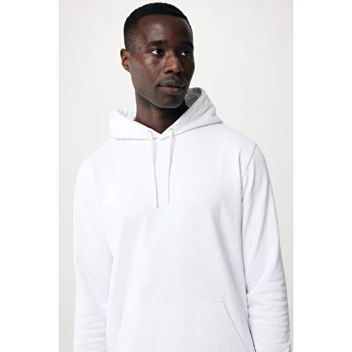 Sweat à capuche Iqoniq Jasper en coton recyclé, blanc recyclé, Image 17