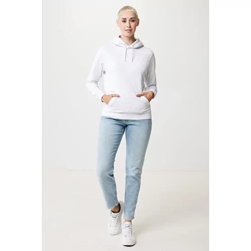 Sweat à capuche Iqoniq Jasper en coton recyclé, blanc recyclé, Image 7