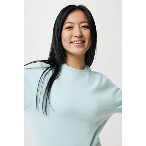 Iqoniq Etosha Lightweight Sweater en coton recyclé, crushed mint, Image 10