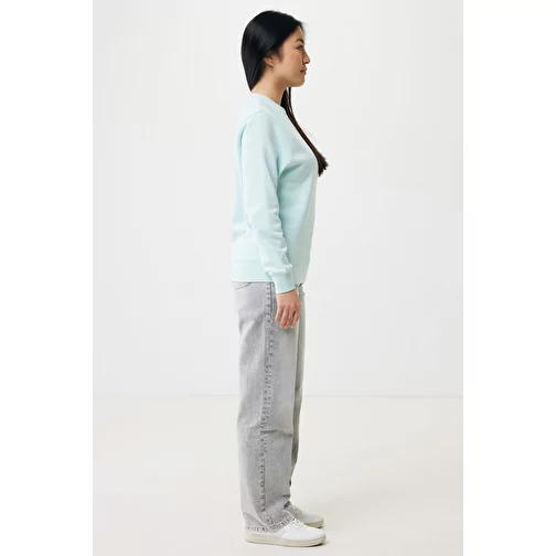 Iqoniq Etosha Lightweight Sweater en coton recyclé, crushed mint, Image 8