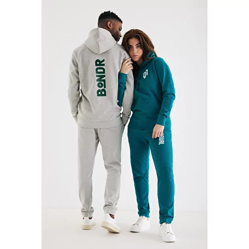 Iqoniq Cooper Jogger en coton recyclé, heather grey, Image 8