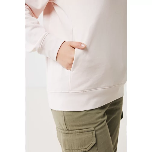 Iqoniq Yengo Hoodie avec poches latérales en rec. coton, cloud pink, Image 11