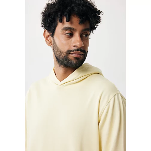 Iqoniq Yengo Hoodie avec poches latérales en rec. coton, cream yellow, Image 14