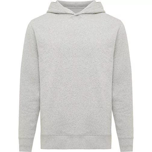 Iqoniq Yengo Hoodie avec poches latérales en rec. coton, light heather grey, Image 1