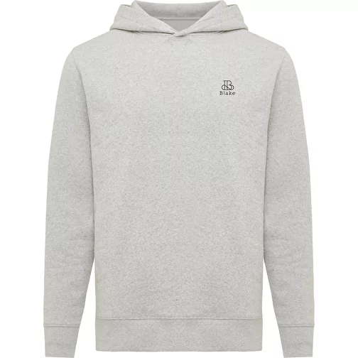 Iqoniq Yengo Hoodie avec poches latérales en rec. coton, light heather grey, Image 3