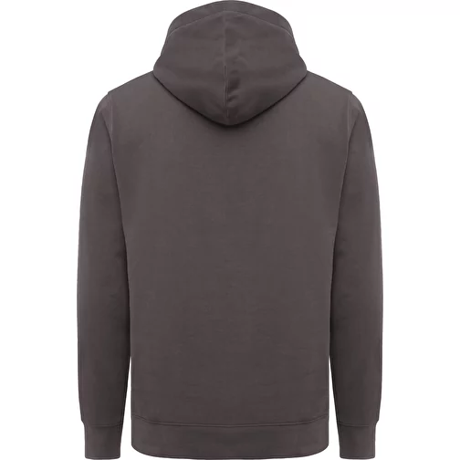 Iqoniq Yengo Hoodie avec poches latérales en rec. coton, anthracite, Image 2