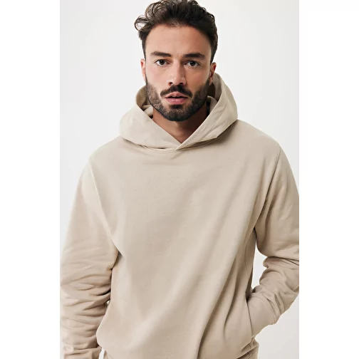 Iqoniq Yengo Hoodie avec poches latérales en rec. coton, desert, Image 10