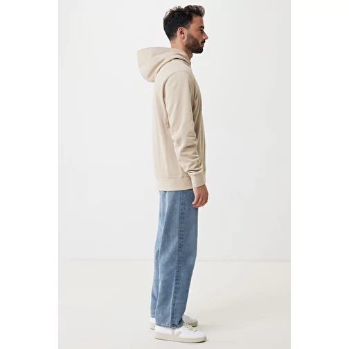 Iqoniq Yengo Hoodie avec poches latérales en rec. coton, desert, Image 8