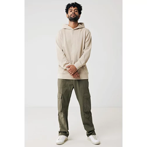 Iqoniq Yengo Hoodie avec poches latérales en rec. coton, desert, Image 20