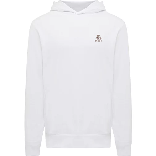 Sweat à capuche Iqoniq Yengo avec poches latérales en coton recyclé, blanc recyclé, Image 3