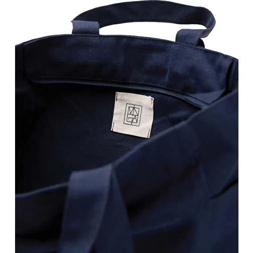 VINGA Hilo AWARET Sac à fermeture éclair en rec. toile, bleu marine, Image 3
