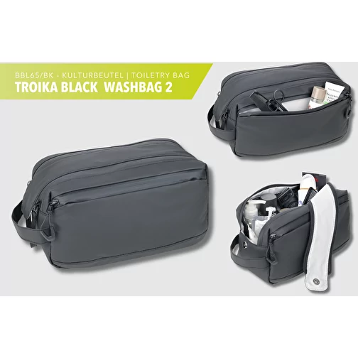 TROIKA Trousse de toilette TROIKA BLACK WASHBAG 2, Image 10