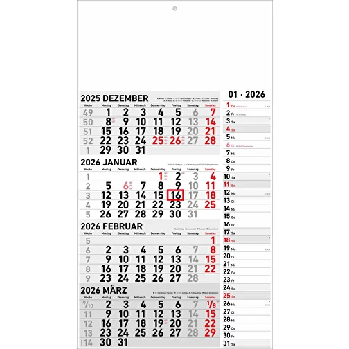 calendrier 4 mois combi 'Turin, Image 1