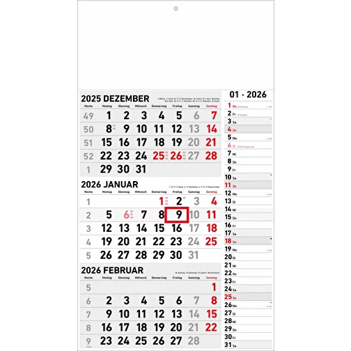 calendrier 3 mois combi 'Hambourg, Image 1