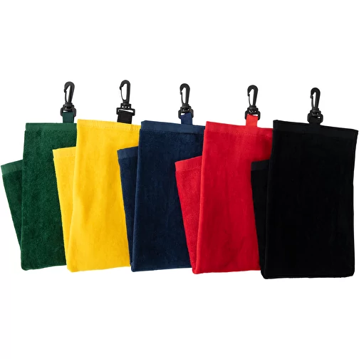 Serviette de bain en velours rouge avec impression par transfert, Image 2