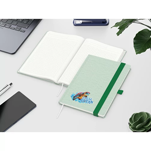 Carnet de notes Ocean-Book Recycling, vert, Image 3