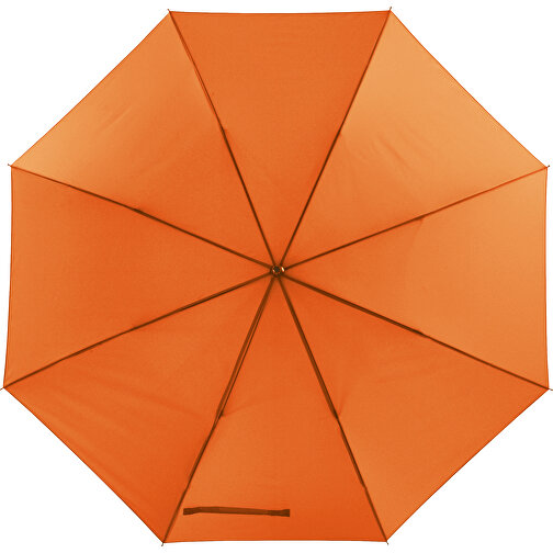Windproof-Stockschirm WIND , orange, Metall / Fiberglas / Polyester, , Bild 2
