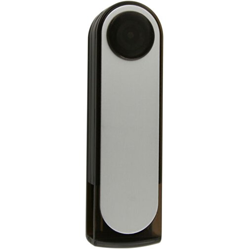 USB-Stick SWING II 1GB , Promo Effects MB , schwarz / transparent MB , 1 GB , Kunststoff/Aluminium MB , 3 - 10 MB/s MB , 5,90cm x 1,10cm x 1,65cm (Länge x Höhe x Breite), Bild 1