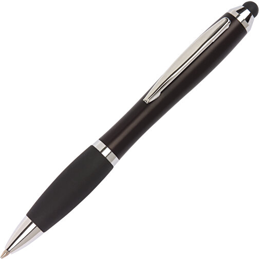 Kugelschreiber SWAY TOUCH , schwarz, Kunststoff / Stahl, 13,50cm (Länge), Bild 2