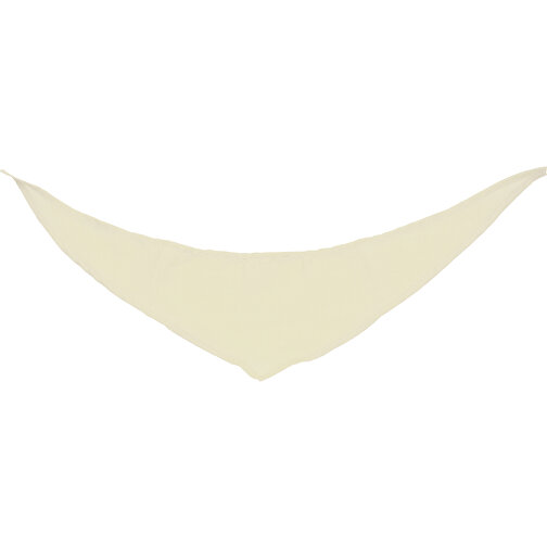 Dreiecktuch , natur, 100% Polyester, 37,00cm x 0,20cm x 9,00cm (Länge x Höhe x Breite), Bild 1