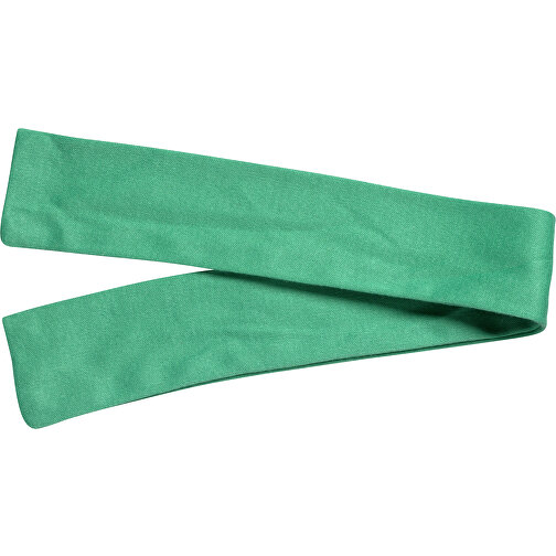 Schal , grün, 100% Polyester, 46,00cm x 0,30cm x 5,00cm (Länge x Höhe x Breite), Bild 1