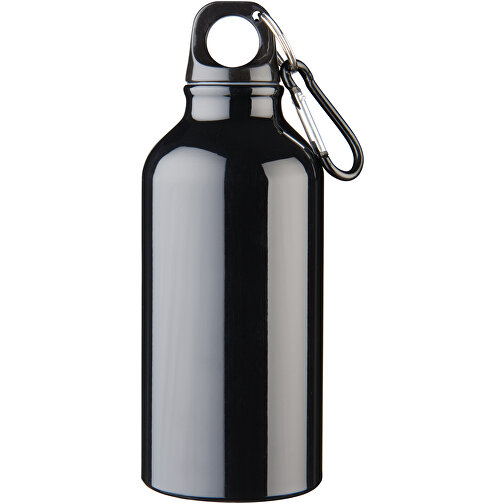 Oregon 400 Ml Aluminium Trinkflasche Mit Karabinerhaken , schwarz, Aluminium, 17,50cm (Höhe), Bild 6