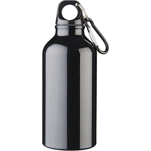 Oregon 400 Ml Aluminium Trinkflasche Mit Karabinerhaken , schwarz, Aluminium, 17,50cm (Höhe), Bild 3