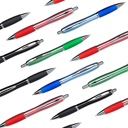 Kugelschreiber Santiago , Promo Effects, grün metallic, Kunststoff, 14,00cm (Länge), Bild 5