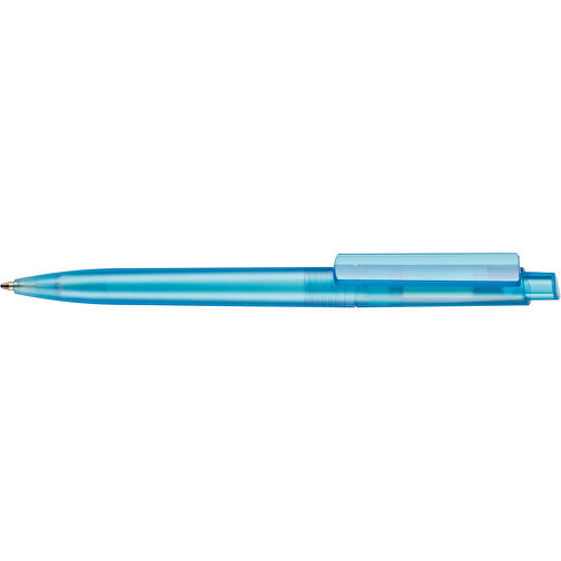 Kugelschreiber CREST FROZEN , Ritter-Pen, caribic-blau-TR/FR, ABS-Kunststoff, 14,90cm (Länge), Bild 3
