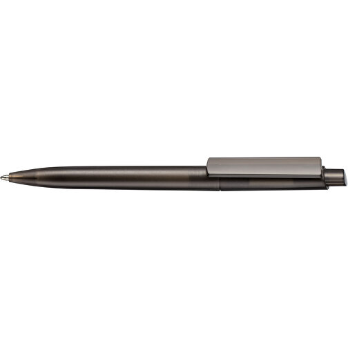 Kugelschreiber CREST FROZEN , Ritter-Pen, smoke-grey, ABS-Kunststoff, 14,90cm (Länge), Bild 3