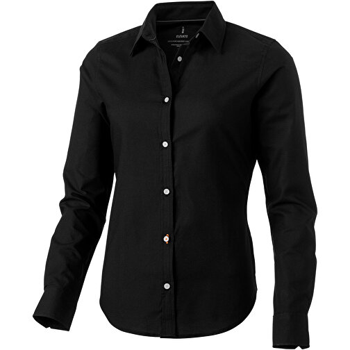 Vaillant Langärmlige Bluse , schwarz, Oxford-Gewebe 100% Baumwolle, 142 g/m2, XS, , Bild 1