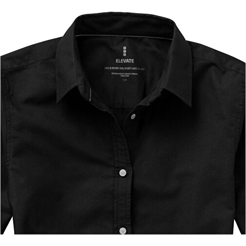 Vaillant Langärmlige Bluse , schwarz, Oxford-Gewebe 100% Baumwolle, 142 g/m2, M, , Bild 3