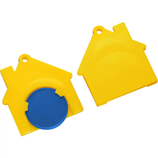 Porte-clés jeton1 € 'maison', Image 1