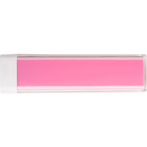 Power Bank Ramona Mit Kristall Box , Promo Effects, pink, Kunststoff (ABS), 9,20cm x 2,30cm x 2,30cm (Länge x Höhe x Breite), Bild 2