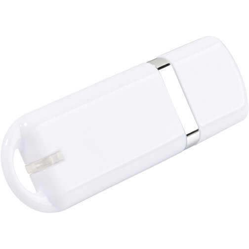 USB-Stick Focus Glänzend 2.0 32GB , Promo Effects MB , weiß MB , 32 GB , Kunststoff MB , 3 - 10 MB/s MB , , Bild 1