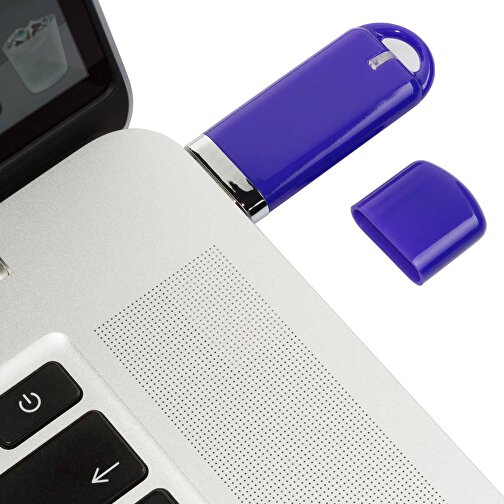 USB-Stick Focus Glänzend 2.0 4GB , Promo Effects MB , lila MB , 4 GB , Kunststoff MB , 3 - 10 MB/s MB , , Bild 4