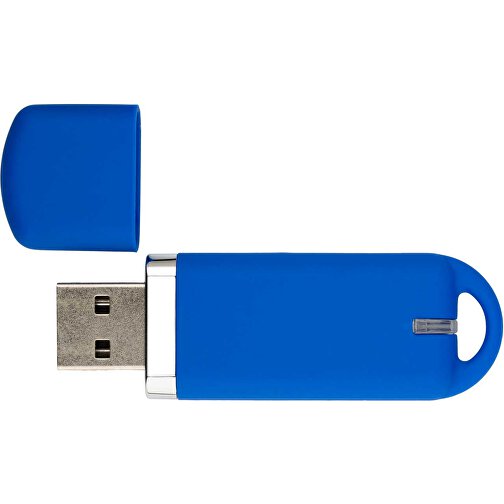 USB-Stick Focus Matt 2.0 8GB , Promo Effects MB , blau MB , 8 GB , Kunststoff MB , 3 - 10 MB/s MB , , Bild 3