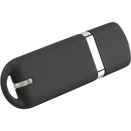 USB-Stick Focus Matt 2.0 4GB , Promo Effects MB , schwarz MB , 4 GB , Kunststoff MB , 3 - 10 MB/s MB , , Bild 1