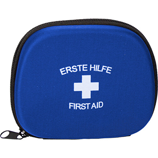 First Aid Kit gris azul - Botiquín de primeros auxilios, 12 piezas, artículos de marca alemana, Imagen 2