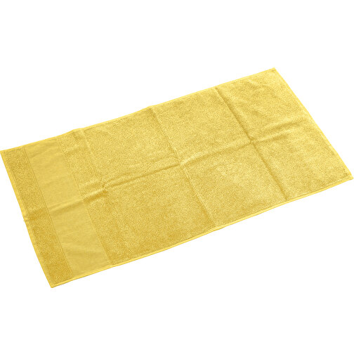 Handtuch Mari 50 X 100 Cm Sonnengelb , gelb, 100 % Baumwolle, 26,00cm x 4,00cm x 19,00cm (Länge x Höhe x Breite), Bild 2