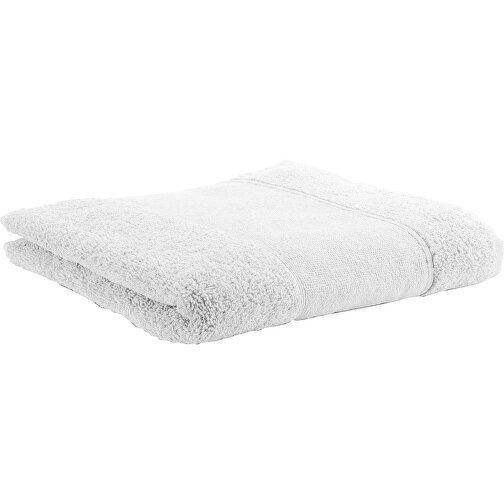 Handtuch Mari 50 X 100 Cm Weiß , weiß, 100 % Baumwolle, 26,00cm x 4,00cm x 19,00cm (Länge x Höhe x Breite), Bild 1