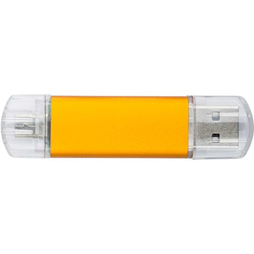 USB-Stick ALU SMART 2.0 8GB , Promo Effects MB , orange MB , 8 GB , Aluminium MB , 3 - 10 MB/s MB , 3,80cm x 1,75cm (Länge x Breite), Bild 2