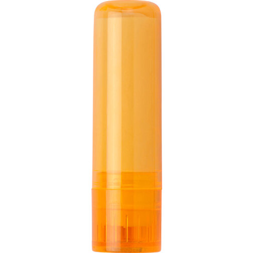 Lippenpflegestift Lipcare , orange, ABS, Plastik, Wachs, , Bild 1