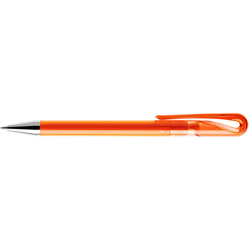 Prodir DS1 TTC Twist Kugelschreiber , Prodir, orange, Kunststoff/Metall, 14,10cm x 1,40cm (Länge x Breite), Bild 5