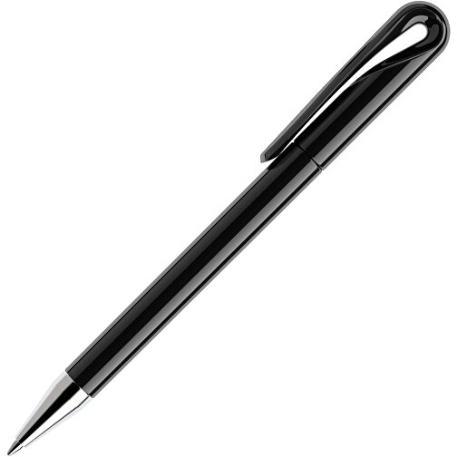 Prodir DS1 TPC Twist Kugelschreiber , Prodir, schwarz, Kunststoff/Metall, 14,10cm x 1,40cm (Länge x Breite), Bild 4
